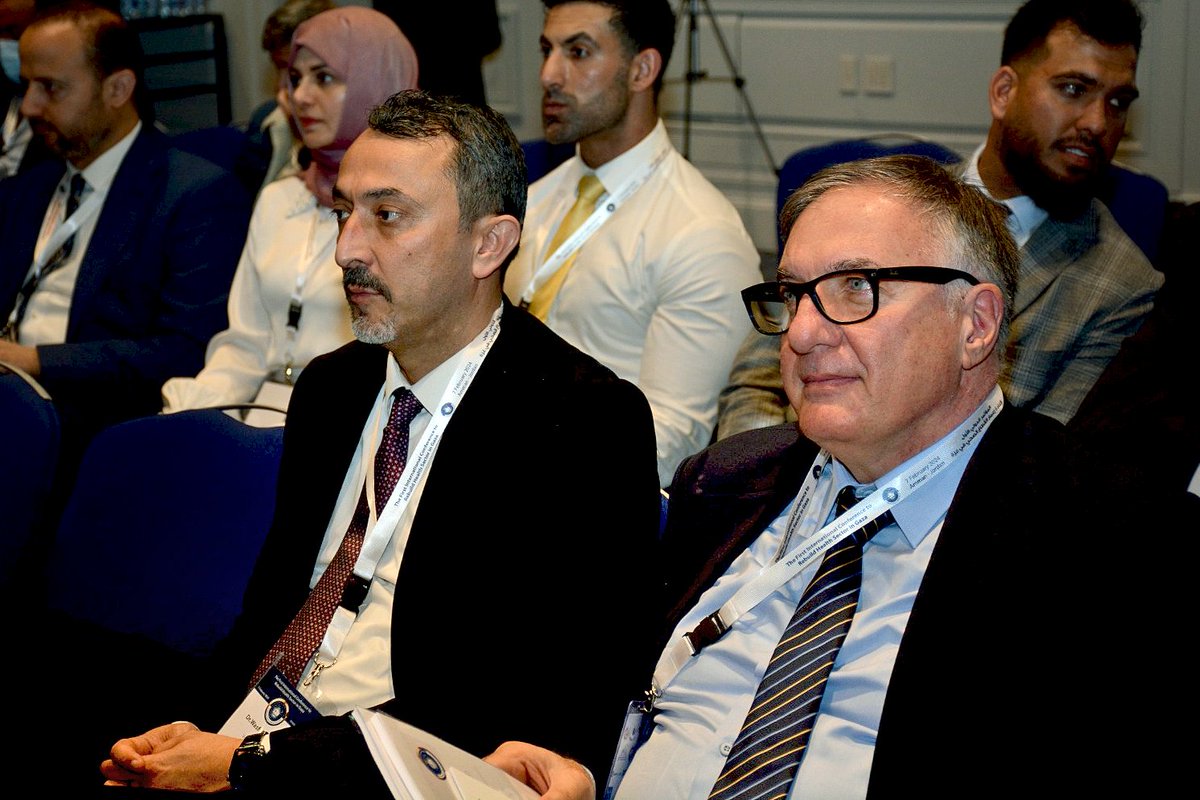 OperationJordan's tweet photo. الدكتور وصفي العموش – نائب رئيس الجمعية والسيد سامي بسيسو – المدير التنفيذي خلال حضورهم عن الجمعية لفعاليات المؤتمر الدولي الأول لإعمار القطاع الصحي في غزة https://t.co/PzRtinGerX