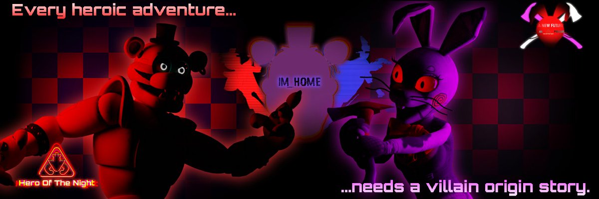 IM_HOMEFNAFAU's tweet photo. Pssst, heeey! You should consider nominating us!
#HeroOfTheNight #ANewFuture #IM_HOMEAU #FNAF #HOTNFORPALESTINE #GameOnKeepRunning https://t.co/s43byKJVoZ