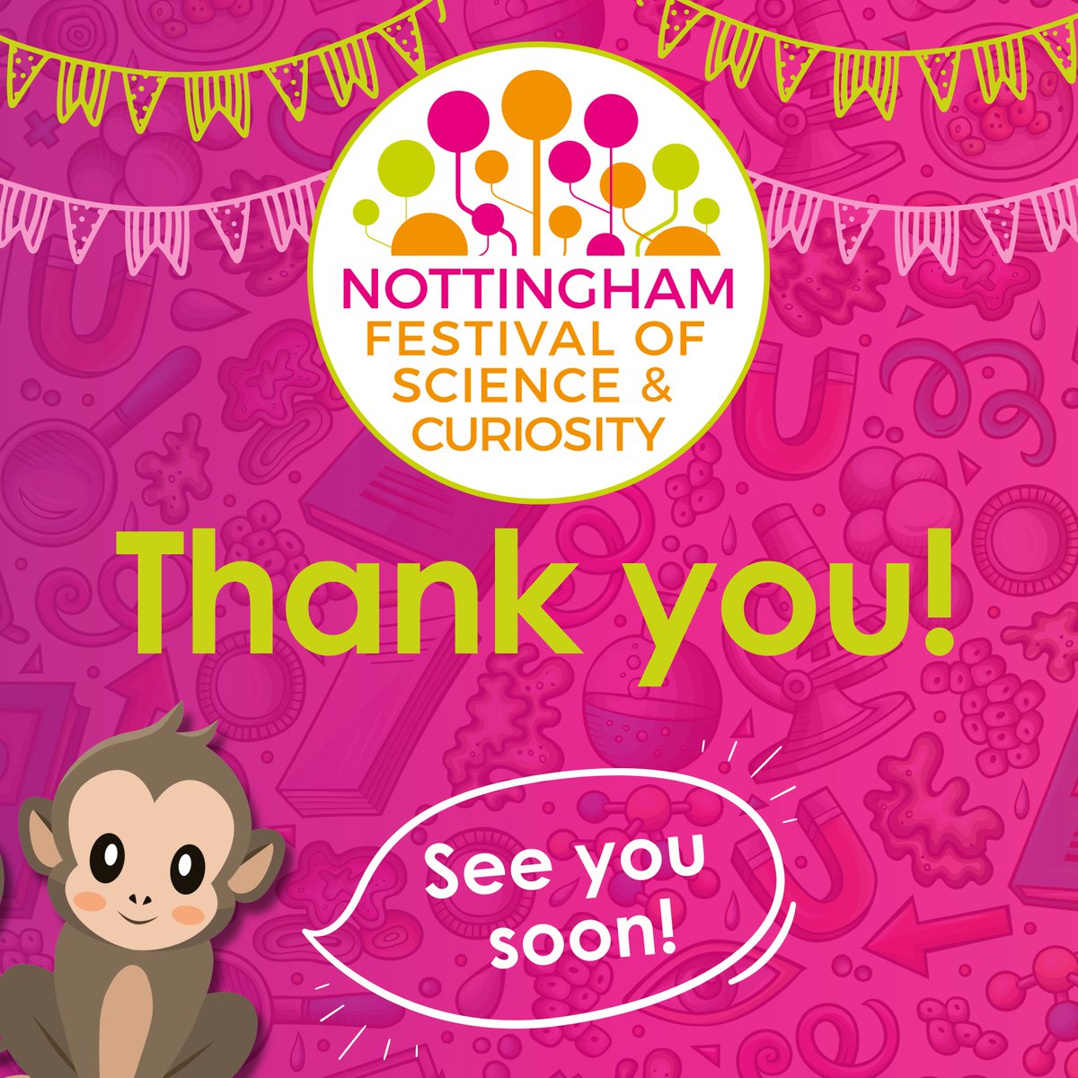 Thank you to everyone who joined us at this year's festival and special thanks to all our incredible partners, volunteers, and supporters who made it all possible! 🙌 🤩 If you’d like to get involved next year, get in touch ➡️ info@nottsfosac.co.uk. 🔬✨