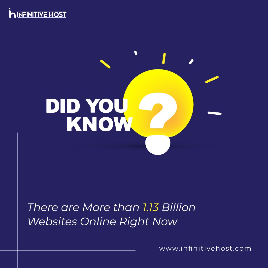 Did you know there are more than 1.13 billion websites online right now? 🌐 Dive into the digital universe with us! Click the link in bio for mind-blowing facts! 🔍✨ #DigitalWorld #WebWonders #ExploreOnline #TechTalk #ClickLinkInBio #DidYouKnow #InternetFacts #OnlineDiscoveries