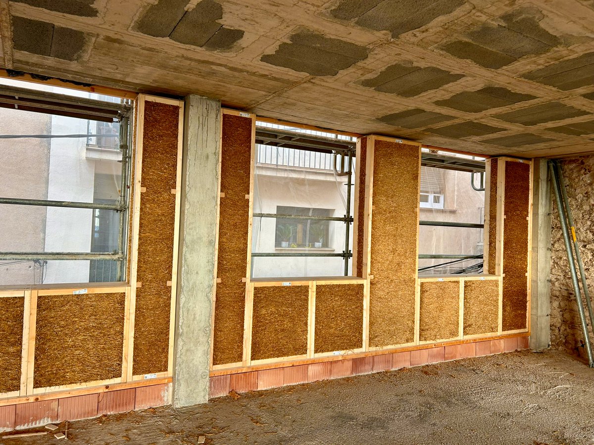 EcoCocon - Straw Wall System tweet media