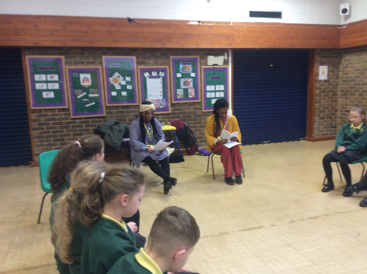 MrsDaniel_RSW's tweet photo. Year 4 attended a drama workshop from “8Ways to Connect”. The focus was on ways of resolving conflict, based around E Nesbit’s novel, ‘The Railway Children’. https://t.co/UjvZ9yR5l2
