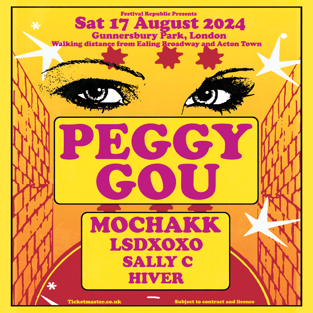 🚨 JUST ANNOUNCED 🚨Peggy Gou will play her biggest London show to date in Gunnerbury Park on Saturday August 17th 2024! 👀 She'll be joined by @MochakkMusic, @LSDXOXO_ and more! 🔥 Sign up for access to tickets from 10am on Thursday February 22nd! 👉 bit.ly/3I52GrB