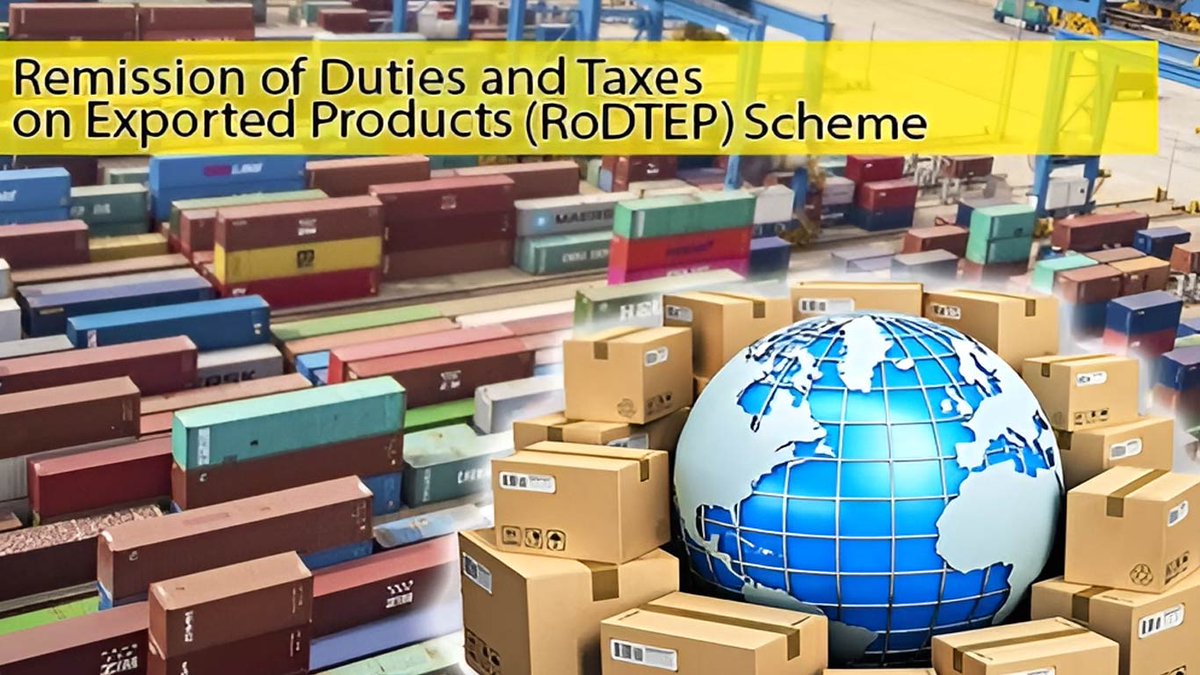 Commerce Ministry Plans To Extend RoDTEP Scheme Benefits To SEZ Units

#RoDTEP #Exports #Trade #Tax #SpecialEconomicZone 

knnindia.co.in/news/newsdetai…
