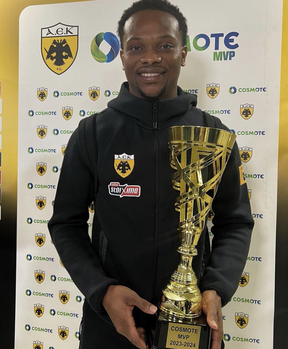 Levi Garcia showcased his prowess on the field, scoring two goals for AEK yesterday, earning him the well-deserved title of Cosmote MVP. #Football #AEK #CosmoteMVP 🇹🇹 @AEK_FC_OFFICIAL