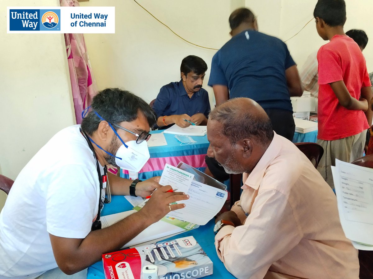 UWC in collaboration with its corporate partner hosted an orthopedic medical camp at Nehru Nagar where 131 individuals availed the services such as bone density examinations, BP, sugar tests, & bone consultations. 
#ProjectNalam #BetterTogether #LIVEUNITED