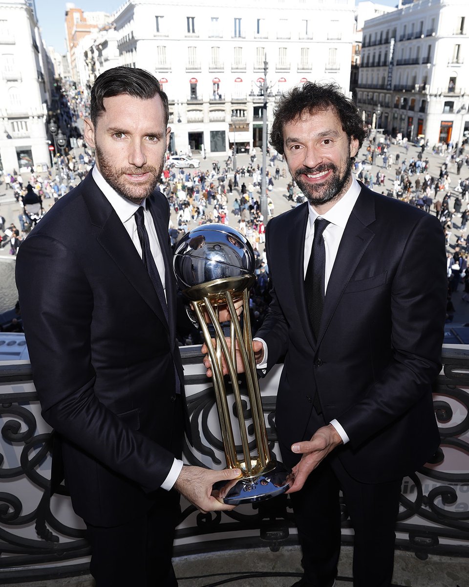 😀 @rudy5fernandez & @23Llull 😀 🏆 #CAMPEONESCOPA