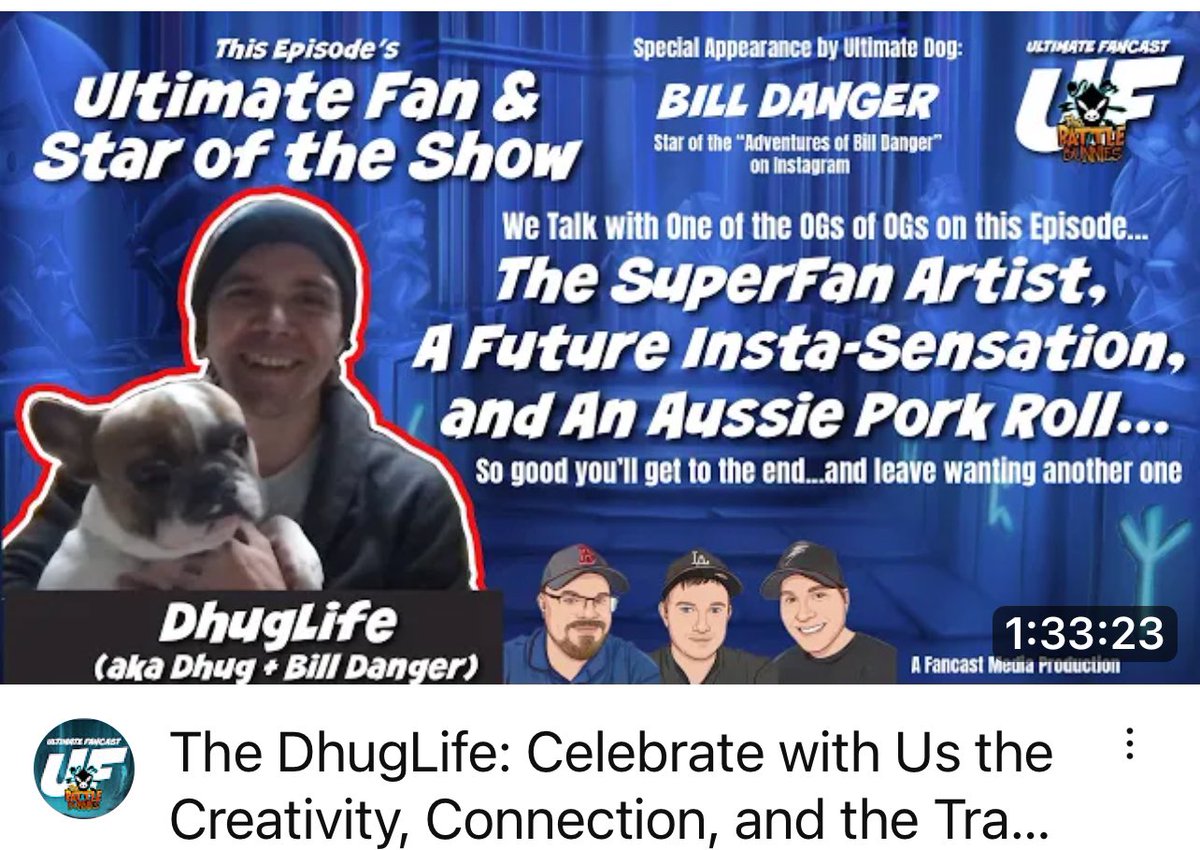 Ultimate Fancast (@ultimatefancast) on Twitter photo #new Ultimate Fancast show featuring <a href="/dhuglifeart/">dhuglife</a> 
Grab some coffee and enjoy the show!
Watch here: youtu.be/kCk-oBtPa4U?si…
#podcast #flufflefam #NFTComminity <a href="/battlebunniesTM/">The Battle Bunnies</a> #new Ultimate Fancast show featuring <a href="/dhuglifeart/">dhuglife</a> 
Grab some coffee and enjoy the show!
Watch here: youtu.be/kCk-oBtPa4U?si…
#podcast #flufflefam #NFTComminity <a href="/battlebunniesTM/">The Battle Bunnies</a>
