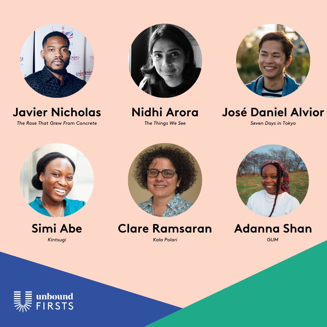 The Unbound Firsts 2025 Shortlist has arrived!

Congratulations to <a href="/JavierNicholas_/">Javier Nicholas</a>, <a href="/NidhiArora13/">Nidhi ندھ निधि 🍉</a>, <a href="/FtoDelancey/">F to Delancey</a>, <a href="/SimiAbe/">Simbae Abslay</a>, <a href="/clareram/">Clare R</a> and <a href="/earthtoadanna/">Adanna Hannah</a>. 

Thank you to all our fantastic submissions ⭐️