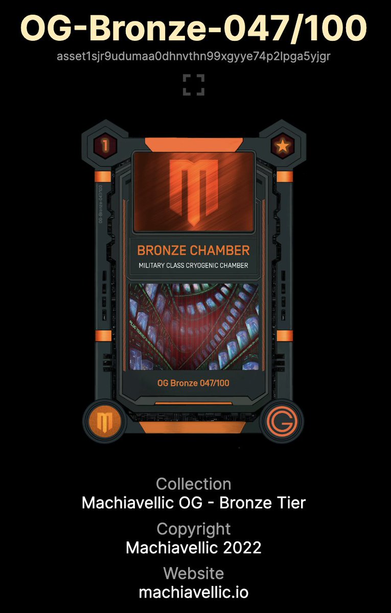 OystrPool's tweet photo. OYSTR of Machiavellic's Euphoreans Faction is giving away 3 OG NFTs, Bronze, Silver &amp; Gold

Here's the 1st one up for grabs

Current @jpgstoreNFT floor 400 $ADA

Like
RT
Follow @Machiavellic_io 
Follow @OystrPool 

Draw Monday 26th

#CardanoCommunity 
#Web3Gaming 
#CNFTGiveaways https://t.co/FuYX46a7FD