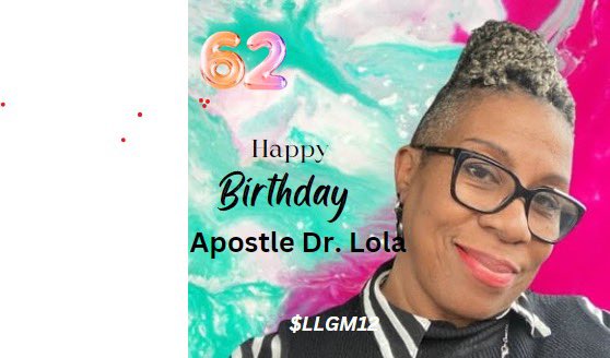 drlolaayers's tweet photo. God is still great! 
I am truly honored and grateful for https://t.co/z9iFoDfFvm is my birthday. I
My birthday goal today is to continue to
help battered and broken women.
Also help people to become financially free.
You may give a gift of love $LLGM12 https://t.co/JQ7a1fCPGk