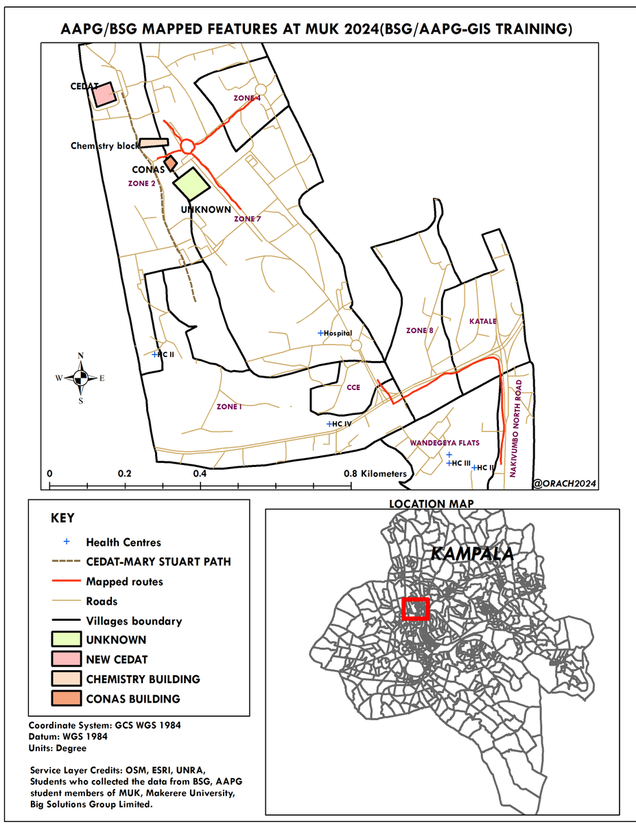 Bigsolutionsgrp's tweet photo. @aapg_muk and @Bigsolutionsgrp organized a GIS training where petroleum geoscience students got equipped with basic spatial analysis, cartographic designing and data collection skills. The training that takes place annually involves practical exercises. https://t.co/AmYQFWxAvq