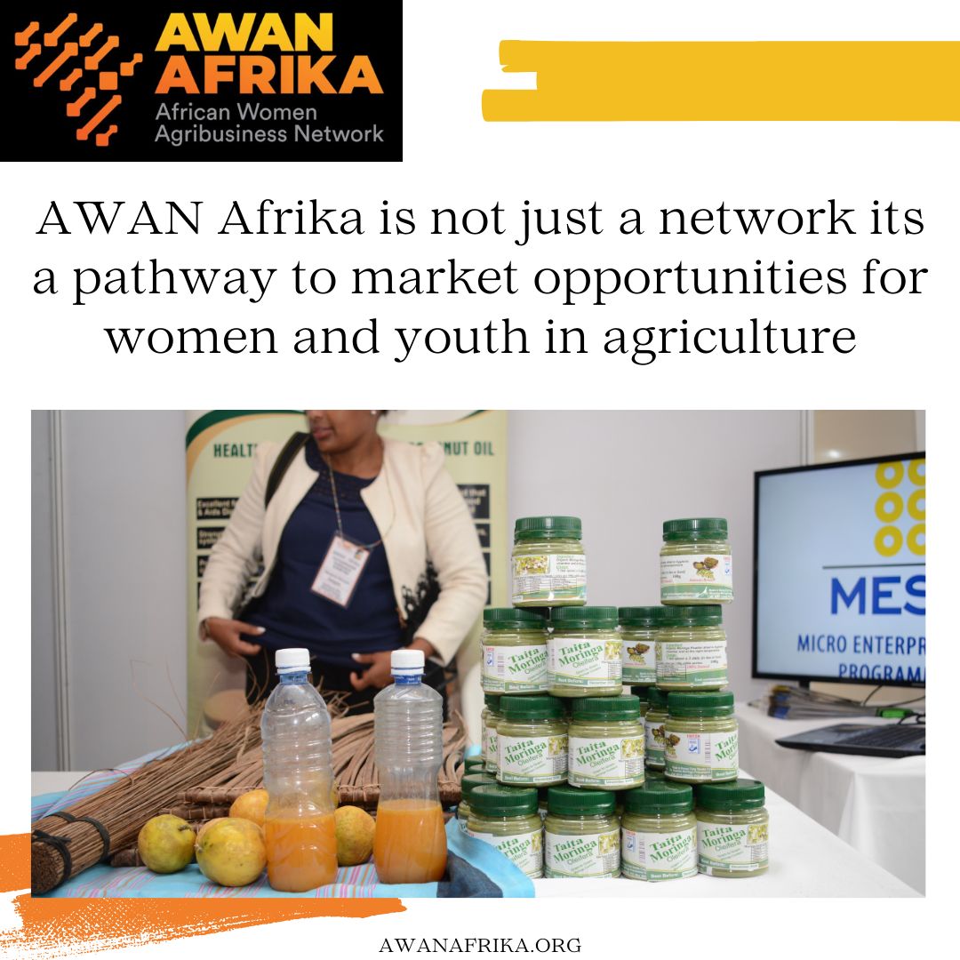 Awan_Afrika's tweet photo. Join AWAN Afrika to gain access to vast markets ! 

#FAOAfrica #NCTTCA #GAIN #CAREUSA #AUDARBE #AfCFTA #WomeninAg #YouthinAg #4Betters https://t.co/MbPwgHRen3