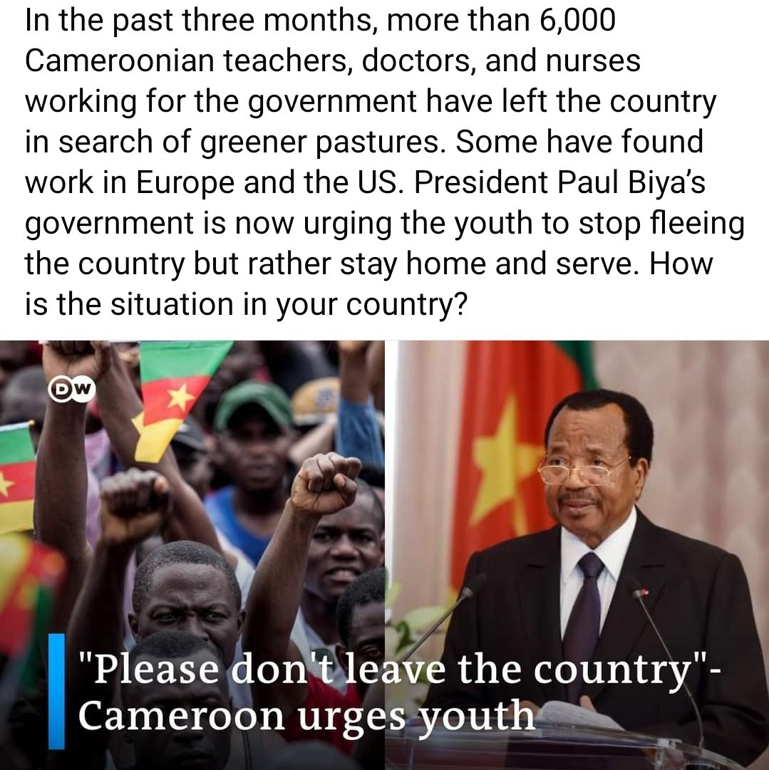 African youths leaving the continent...