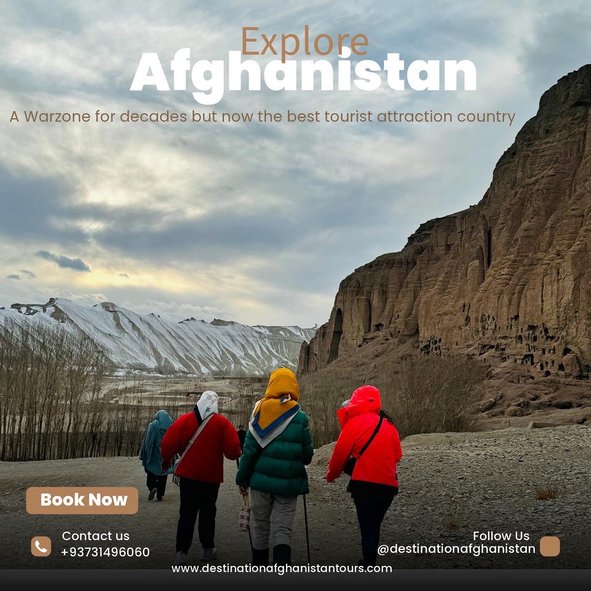 TheHelmand's tweet image. Destination Afghanistan tours invites you to join a journey full of adventures and unforgettable experiences. After years of war and conflict, now the country is in peace and it's welcoming tourists from all around the world.
Share the post with your friends who wants to visit!