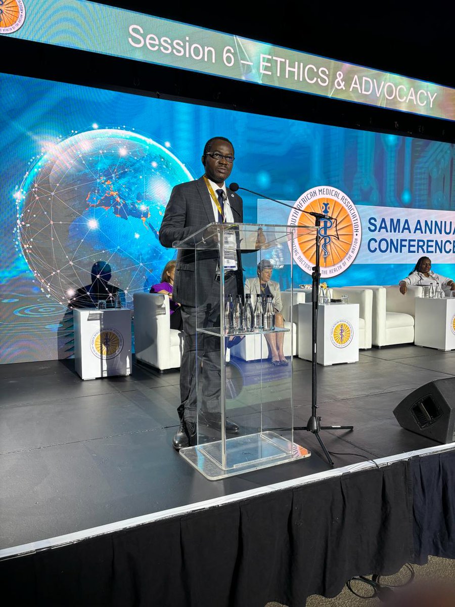 drenabulele's tweet image. health (including new and emerging technologies, and the widening health disparities in the face of constricting resources) as imperatives that for effective and efficient deployment of ethical governance principles.

#SAMA2024 #samaconference2024
