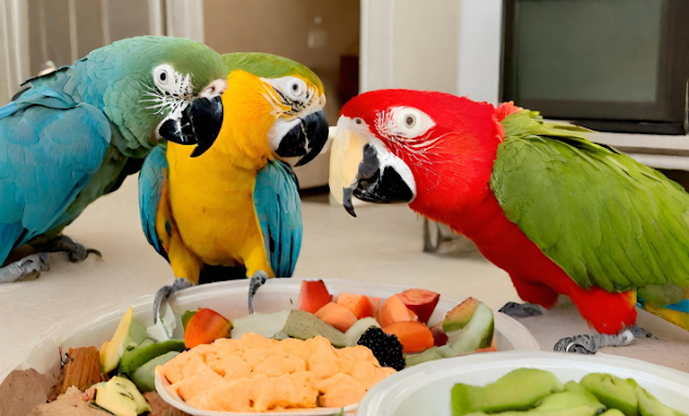 PetsLoverGuide's tweet image. Discover the key elements of a nutritious #parrot diet in simple terms. 🥦🦜
Key Elements of a Healthy Parrot Diet
•Clean water
•Fresh fruits and veggies
•Pellets
•Pasta, cooked grains and legumes.
•Healthy parrot snacks
#petsloverguide