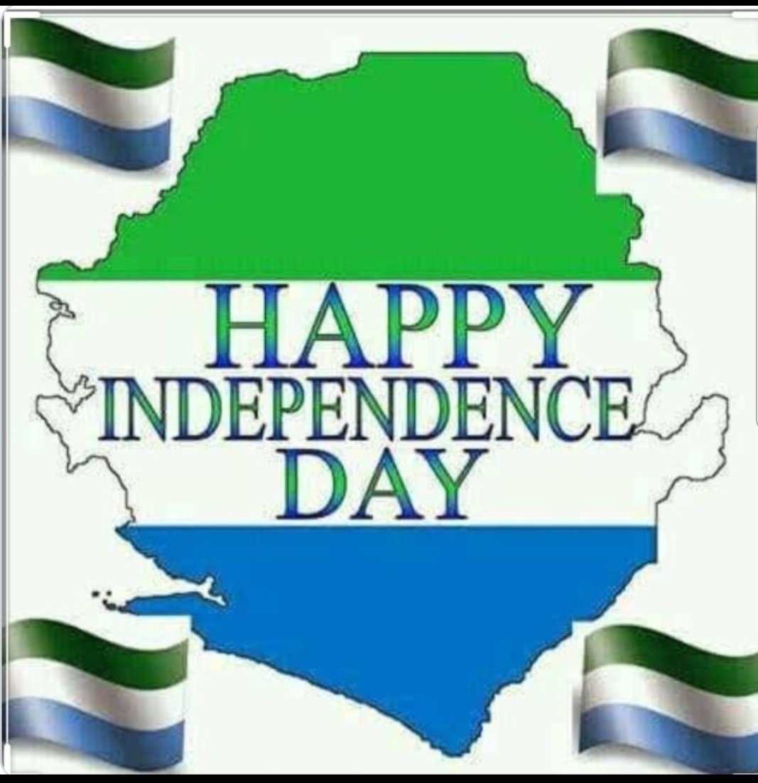 Celebrating the Independence Day of Sierra Leone #SierraLeoneIndependence