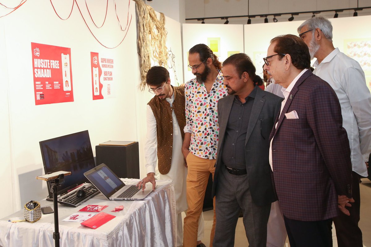 ACPKHI's tweet photo. The 3rd Year Mini Thesis Display 2024 put up by students of ACIAC was inaugurated by President ACP @AHMEDSHAHACP
The thesis will remain on display at the Ahmed Parvez Art Gallery, ACPKHI on Feb 19 & 20 from 10:00 AM to 06:00 PM.
#acpkhi #artscouncil #aciac #thesis https://t.co/4fH7M0WPTo