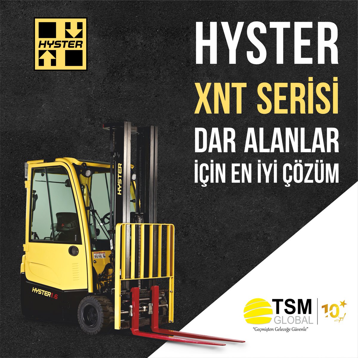 Hyster üç tekerlekli elektrikli forklift serisi XNT modelleri dar alanlar için en iyi çözümü sunar.

*
*
*

#hyster #tsmglobal #hystertürkiye #hysterforklift #hysteremea #hystereuropa  #elektrikliforklift #elektrikliforklift #güç #performans #verimlilik #dayanıklılık #hysterxnt