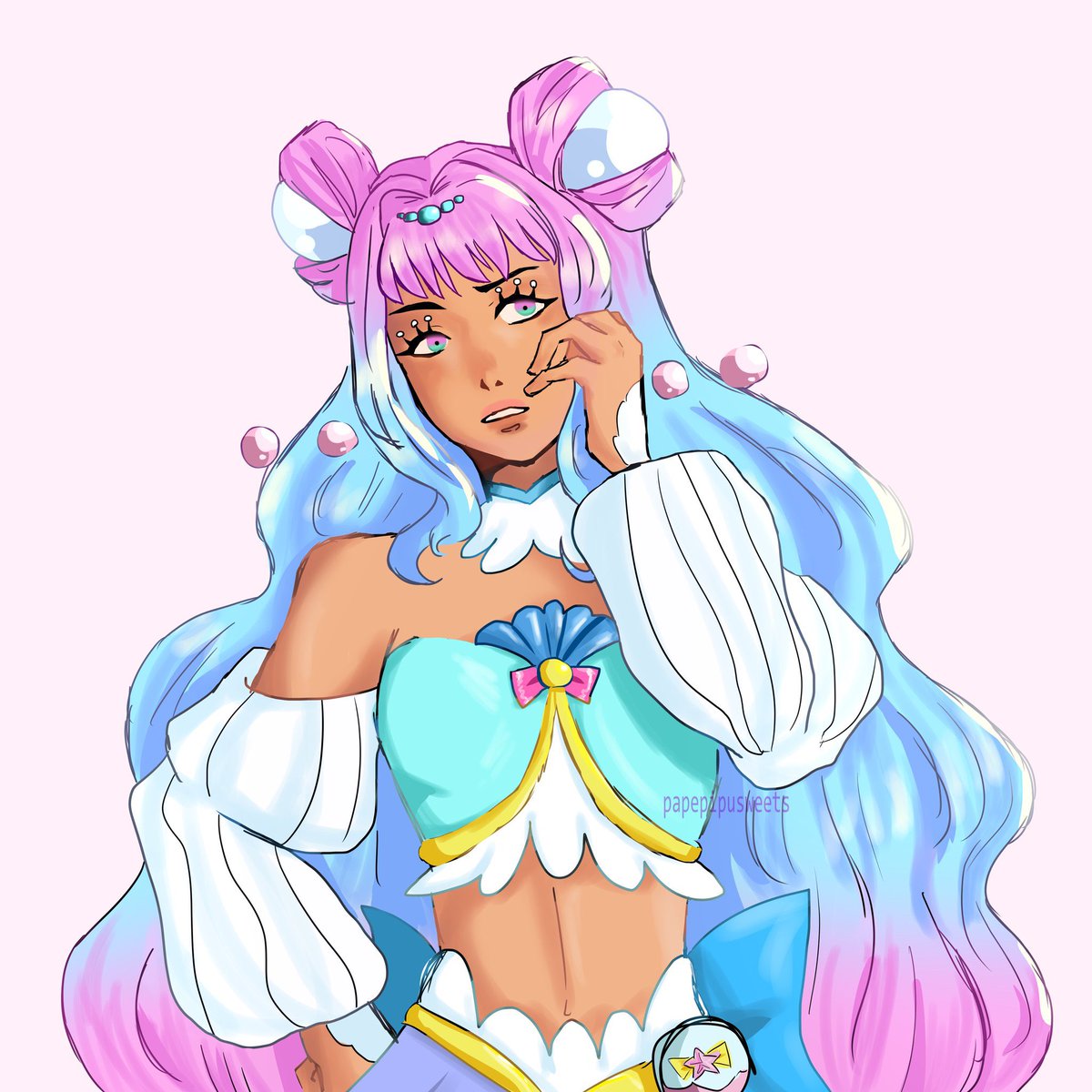 papepipusweets's tweet photo. Cure Lamer 🧜♀️🪸🌴
#precure #curelamer #スタプリ https://t.co/AfIRsYEBR0