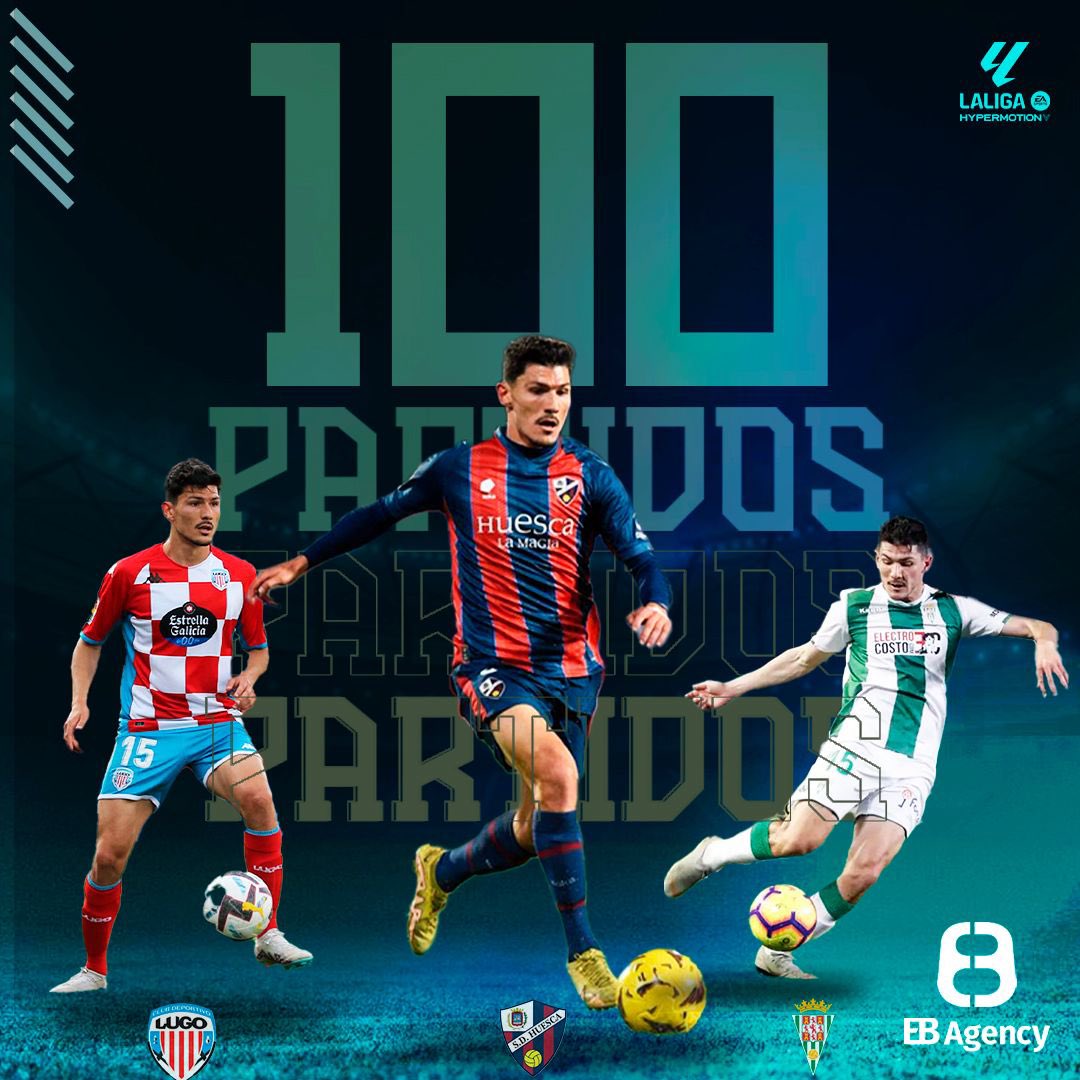 ¡ <a href="/5MiguelLoureiro/">Miguel Loureiro</a> se pone a 💯 en <a href="/LaLiga2/">LALIGA HYPERMOTION</a> !

Nuestro Lou ha alcanzado una cifra redonda en la categoría de plata española. 1️⃣0️⃣0️⃣ partidos en donde ha dado lo mejor de sí y ha dejado grandes recuerdos tanto en Córdoba como en Lugo, y ahora en Huesca.
#passionknowledgefootball