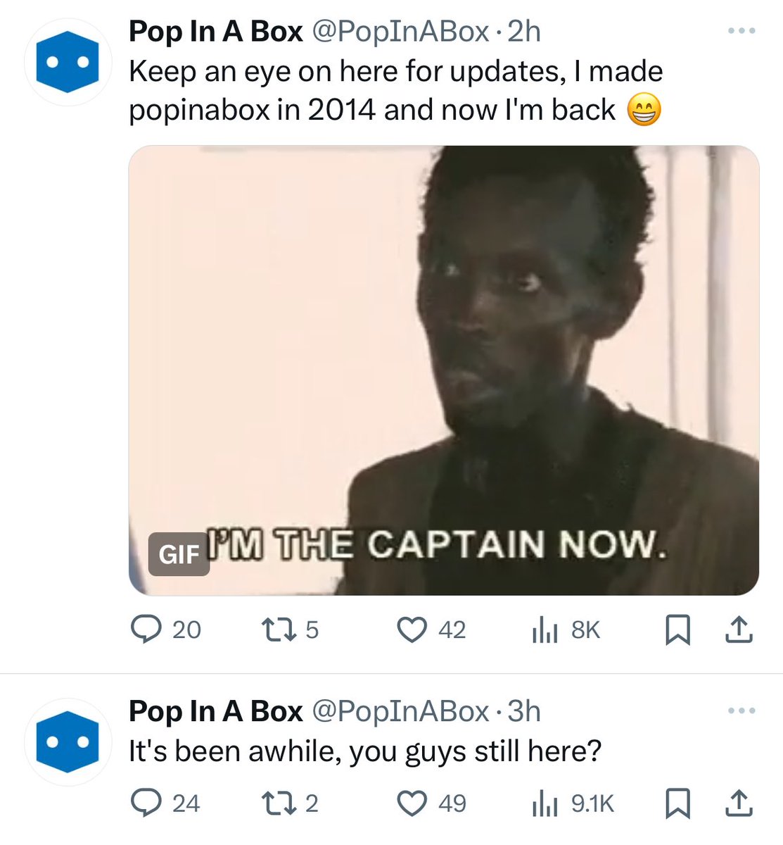 FunkoPOPsNews's tweet image. POP in a Box return? Yay or nay ~ #PIAB #FPN #FunkoPOPNews #Funko #POP #POPVinyl #FunkoPOP #FunkoSoda