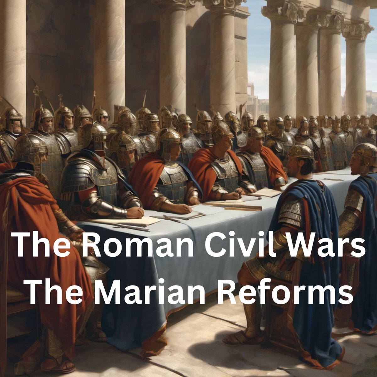 alex451g's tweet photo. #GaiusMarius's reforms, initiated around 107 BC, marked a revolutionary change by allowing landless citizens, known as the proletarii, to join the Roman legions. Previously, military service was tied to land ownership. #History #Rome #RomanRepublic #MarianReforms https://t.co/LbIvXCTwPG