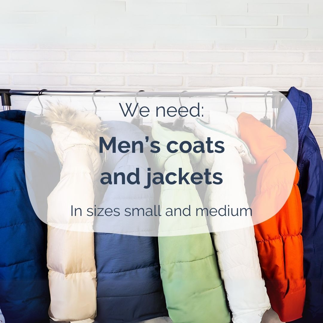 Nottingham Arimathea Trust (@arimatheatrust) on Twitter photo We need good quality men's coats, in sizes small and medium. If you have even one spare in your wardrobe, get in touch:
clothesbank@nottinghamarimathea.org.uk
#MondayMotivation #SpreadKindness #SpreadWarmth We need good quality men's coats, in sizes small and medium. If you have even one spare in your wardrobe, get in touch:
clothesbank@nottinghamarimathea.org.uk
#MondayMotivation #SpreadKindness #SpreadWarmth