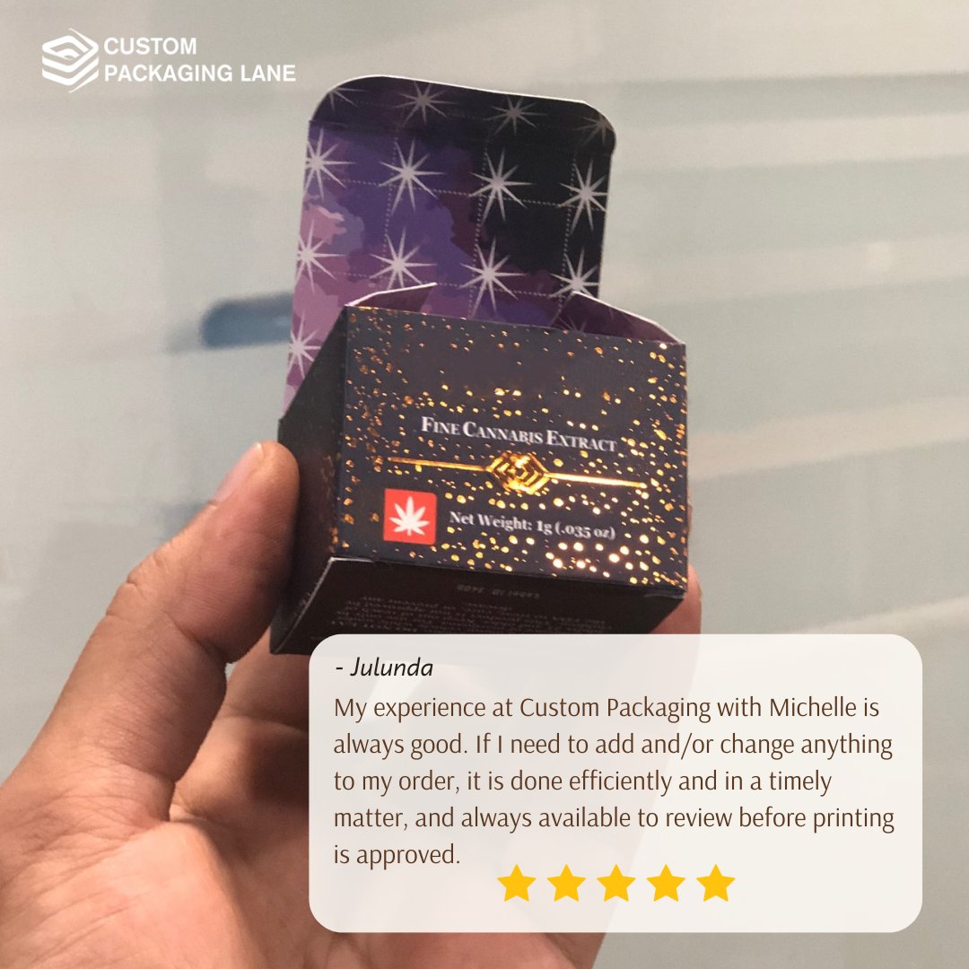 The best kind of vibes come from happy and satisfied clients!

#happyclients #customerfeedback #packagingtips #packaginginspiration #packagingindustrytrends #packagingdesignideas  #customboxprinting #packagingindustry2024 #custompackaginglane