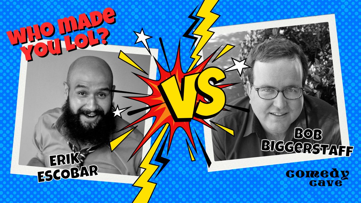 Who made you LOL the most?! 😂 Erik Escobar or Bob Biggerstaff? 🤣 Let us know in the comments below! 💬👇comedycave.com

#comedycave #calgarycomedyshow #comedian