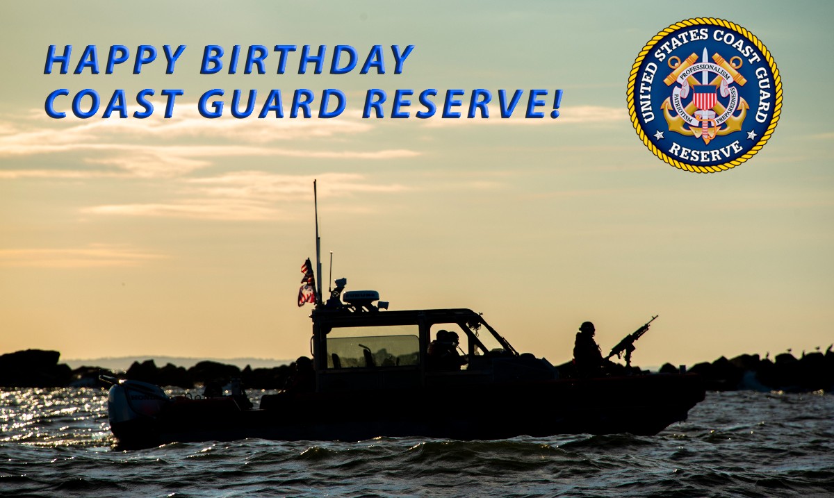 Happy birthday to the men and women of the U.S. Coast Guard Reserve founded #OTD 1941.

#USCGR #CoastGuardReserve #CoastGuard #Coasties #SemperParatus #veterans