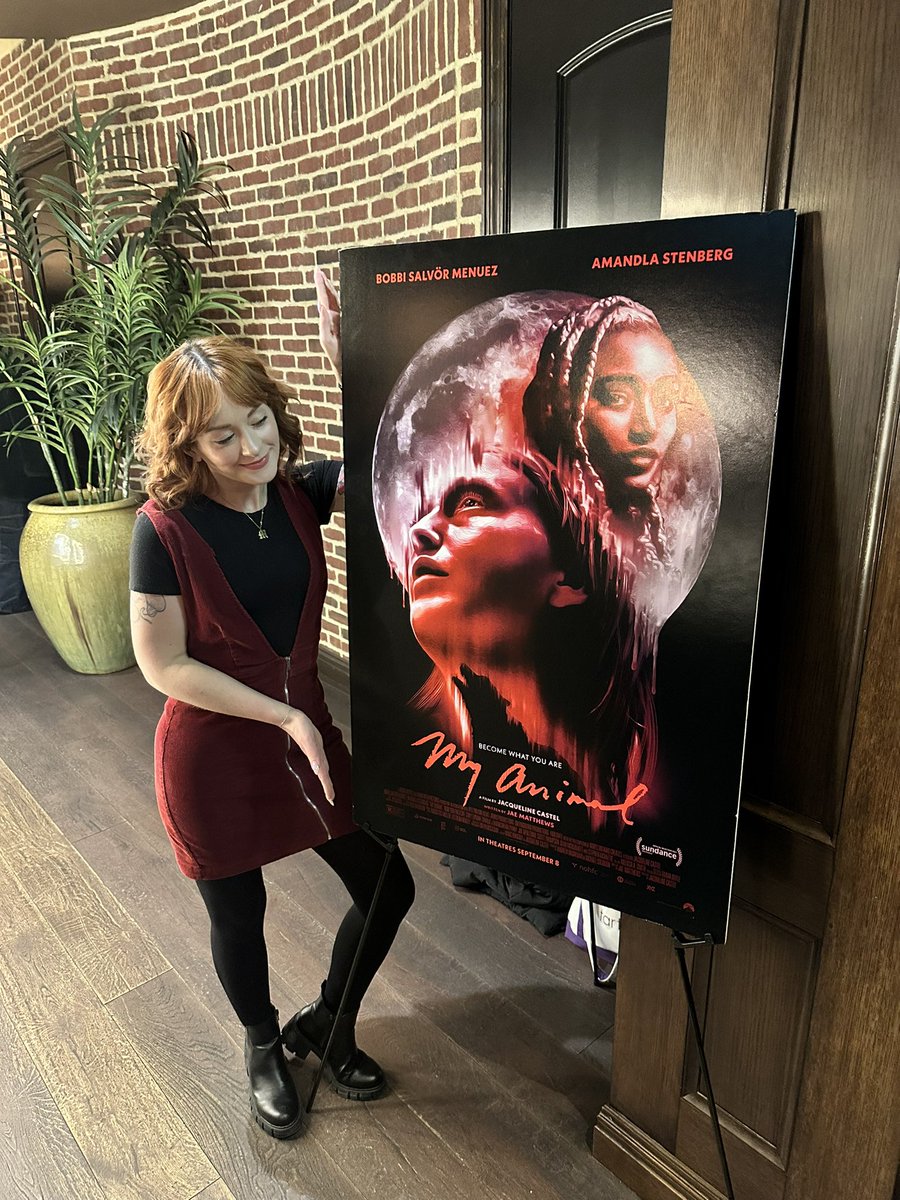 So I guess we’re film screening people now? Went to see My Animal again along with a Q&amp;A with some of the actors and director. It’s wild that Boy Harsher not only makes really good music but also hits it out of the park when it comes movies. What CAN’T they do?