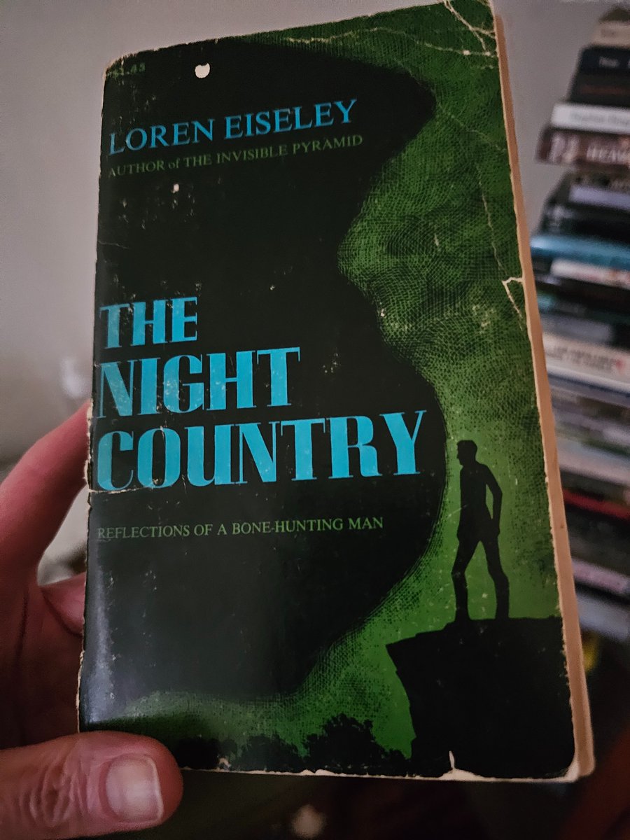 valleysofblood's tweet image. also the true detective s4 link to loren eisenley's book "night country" feels intentional to me (darkness within ourselves we're unable to fully see, barriers humans built to protect us from nature are so fragile, how badly equipped we are to survive without them)