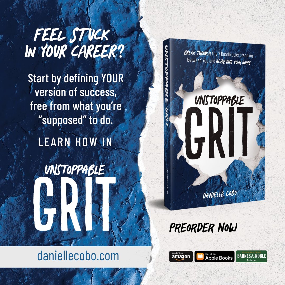 Are you ready to go from stuck to Unstoppable? 

📘 Pre-order your copy of Unstoppable Grit on Amazon today.