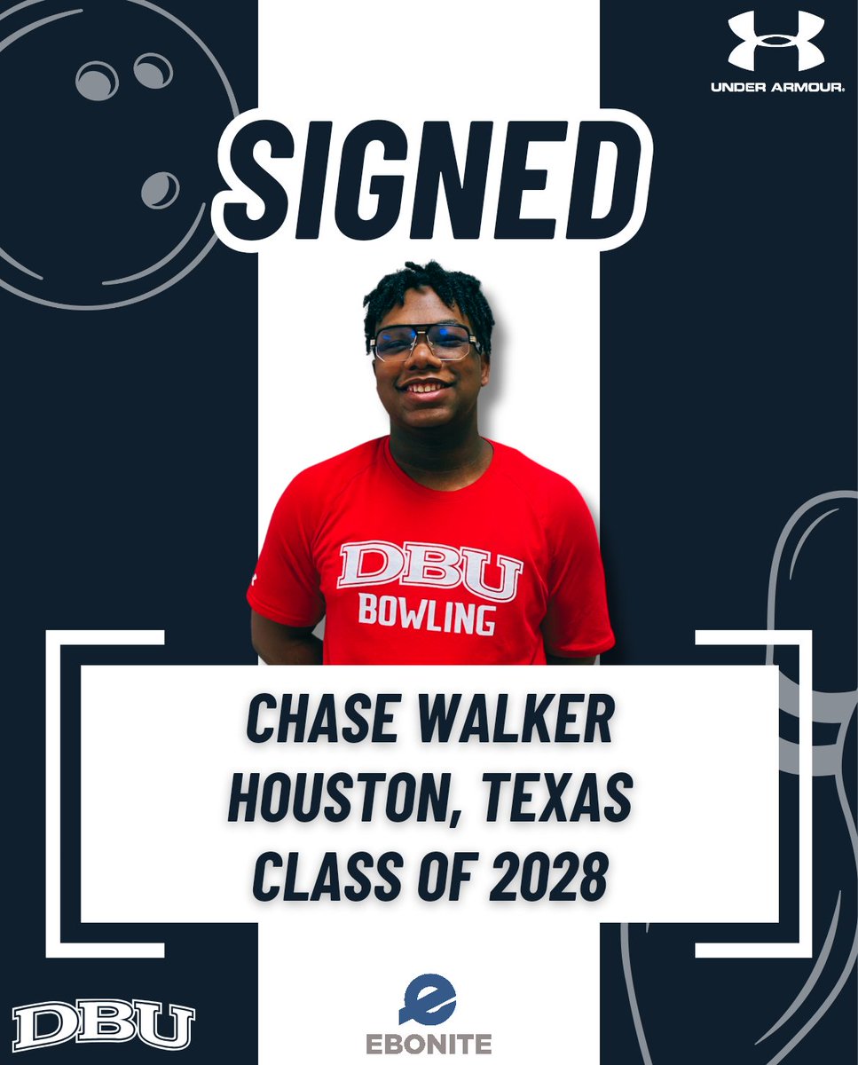 🚨 Signing Alert! 🚨 

Chase Walker from J. Frank Dobie High School in Houston, TX, is joining DBU Bowling in the fall!

#Champions4Christ #AudienceOfOne ✝️