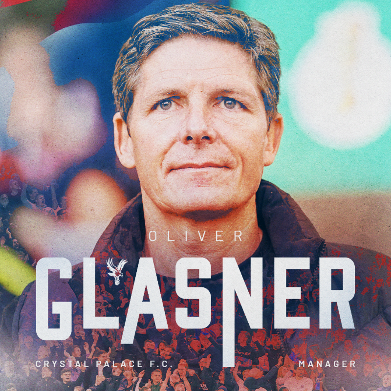 CPFC's tweet photo. Welcome to Palace, Oliver Glasner 🇦🇹🦅