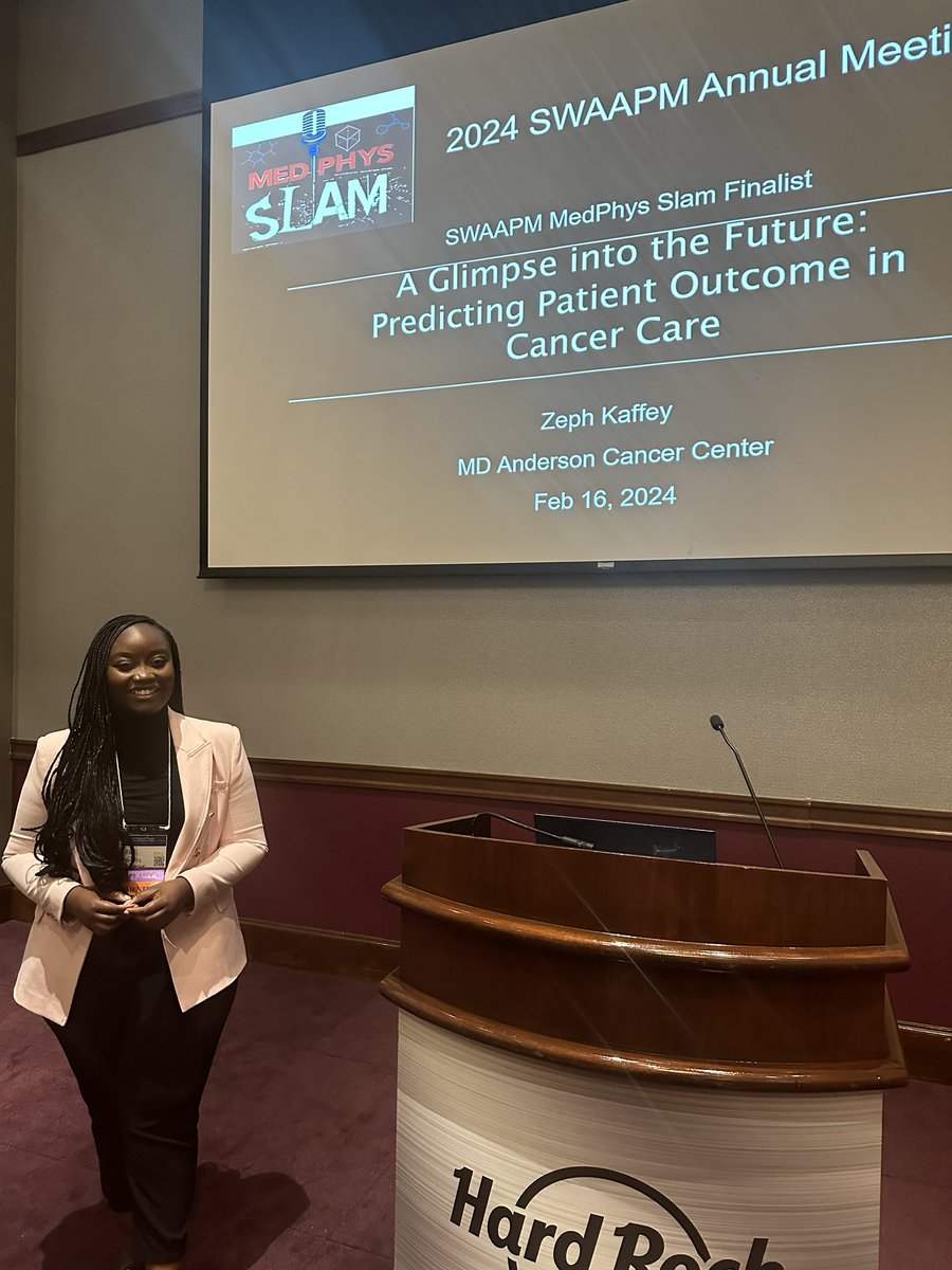 Had such an amazing weekend at <a href="/swaapm/">SWAAPM</a>! The highlight of the conference was connecting and reconnecting with my SWAAPM family, the women’s luncheon style lunch, and listening to the amazing talks and panels. I’m really looking forward to next year! 😊