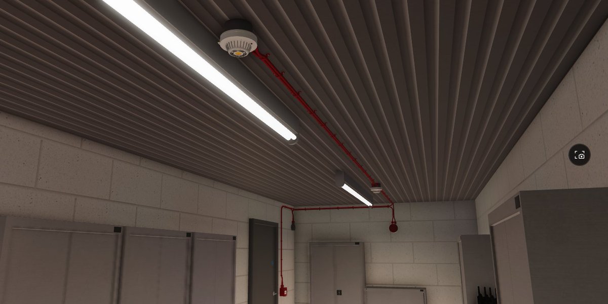 RBXFireSecurity's tweet image. Hey, we're on X now!  Here is an example of one of our quality Roblox Fire Alarm installs 📷