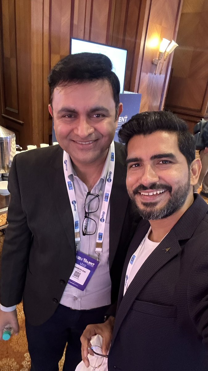 It was great meeting you after a long time @iamujr #SHRMIndiaTalent #leadthecharge