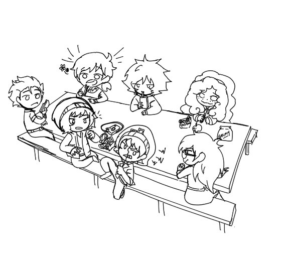 Engl: being an artist is sometimes also having multiple artstyles and going with it ✨ 

(Yes it’s me who did draw all of that XD)

FR: être un artiste c’est aussi avoir plusieurs styles de dessin et juste faire avec ✨ 

(Oui c’est bien moi qui ai dessiné tout ça XD)