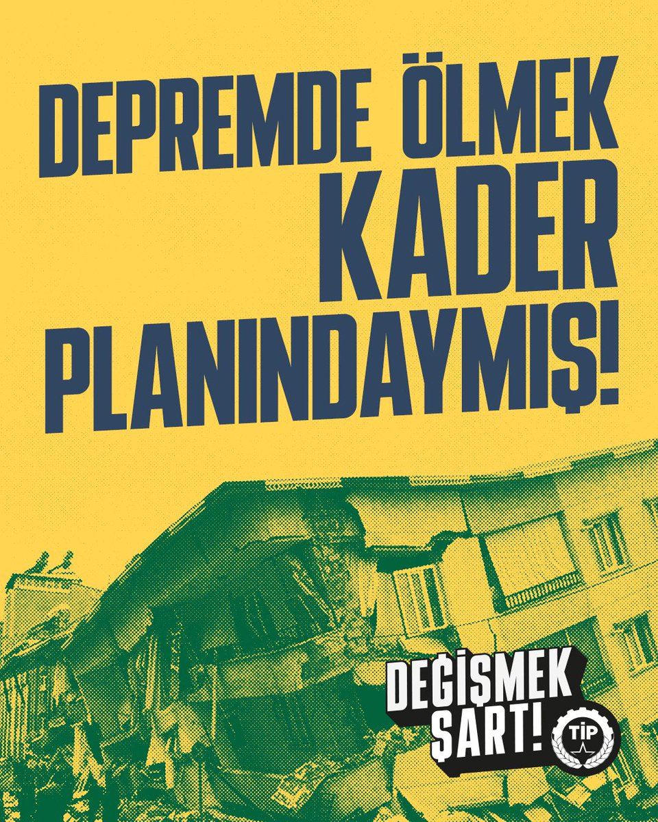 tip_hatay's tweet photo. Suçlarını kadere havale edenlerden hesap sormak için #DeğişmekŞart! https://t.co/fNRjYgAqUZ