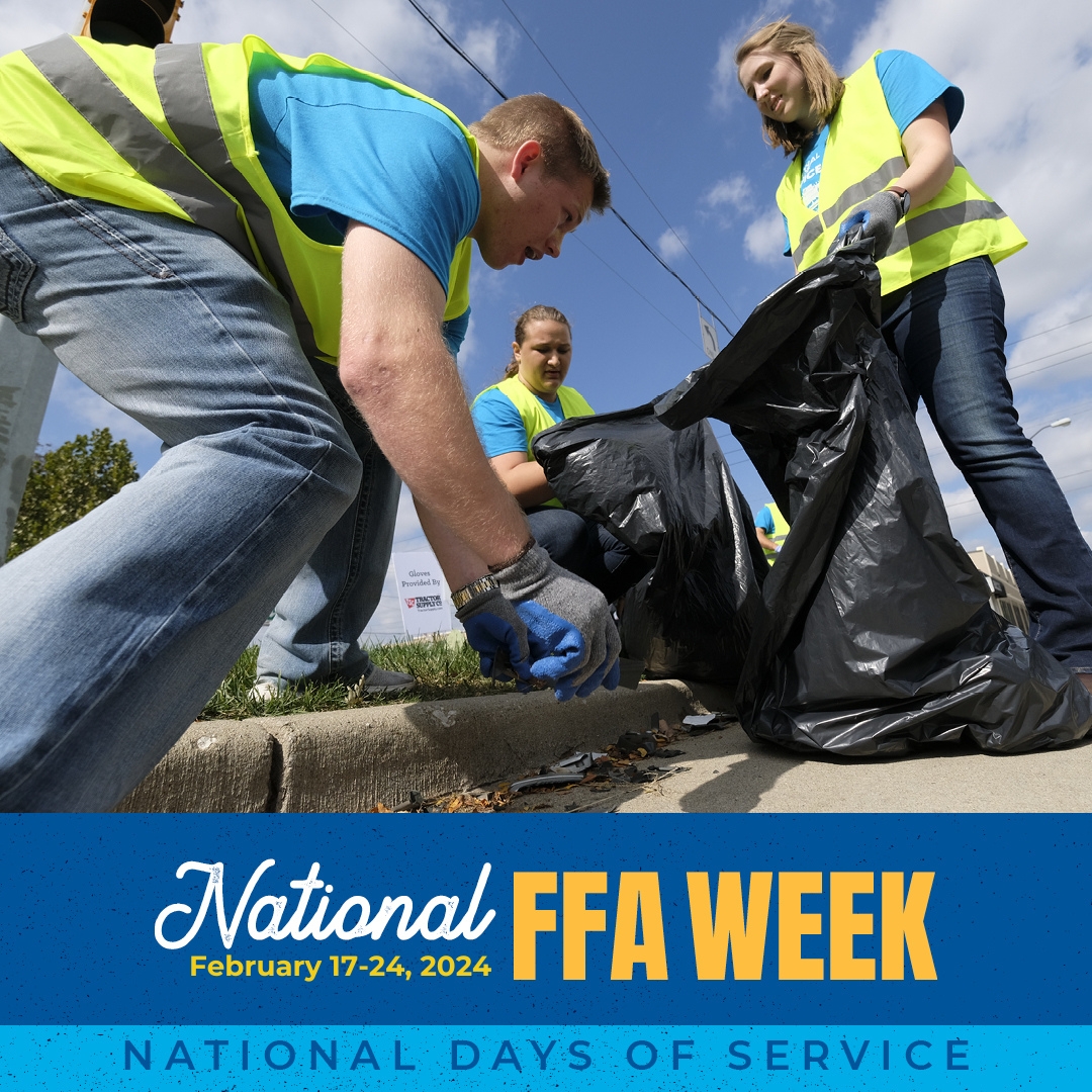 NufarmUS's tweet photo. Future Farmers of America celebrates 96 years of tradition and history. This week we celebrate the youth of America and the future of food, fiber and natural resource systems. #FFAWeek2024 #FutureFarmersofAmerica #FFAProud #ForTheFuture #Agriculture #AgTwitter https://t.co/ZP08HOzQXc