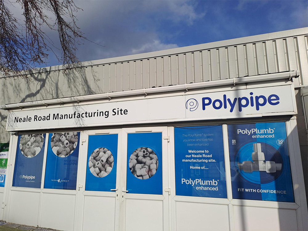 PolypipeTrade's tweet photo. The Polypipe Building Products📍Neale Road manufacturing site is the official home of PolyPlumb® Enhanced!

25 years in the making... and it all started in Doncaster.

To get your hands on a sample pack, visit https://t.co/mH5r3ir7XS 🤝

#UKManufacturing #DoncasterIsGreat https://t.co/AMpXLOwyWg