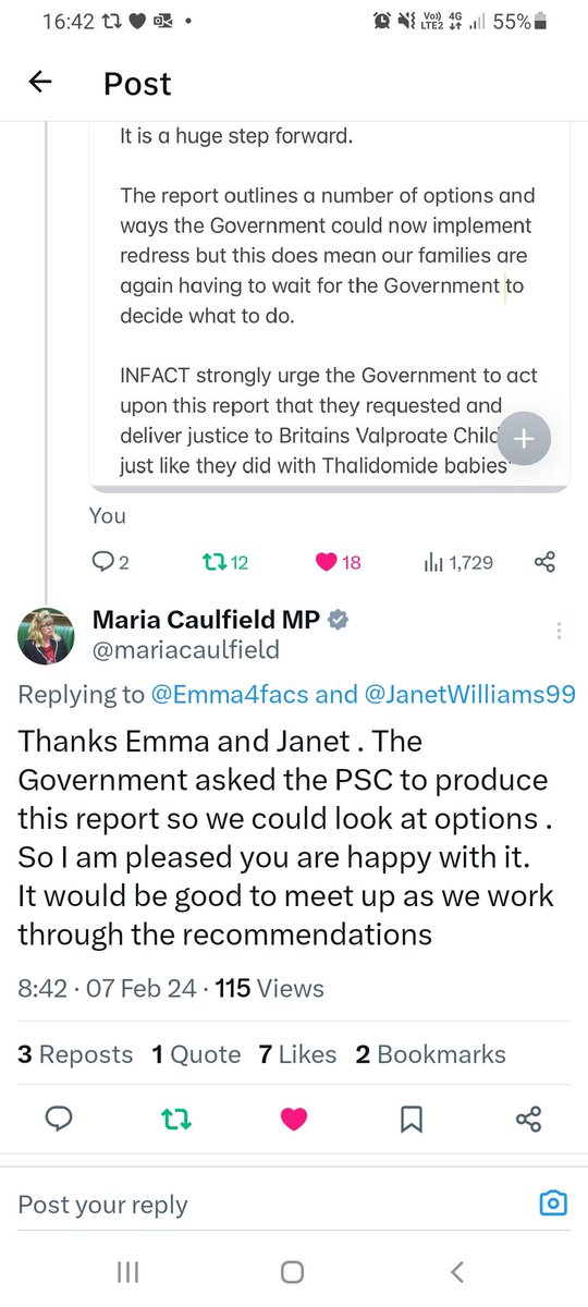 JanetWilliams99's tweet image. With @Infactuk @Emma4facs next visit to Parliament due on Wednesday  we urge health minister @mariacaulfield to open dialogue on the #HughesReport @PSCommissioner recommendations as soon as possible. #Getonwithit