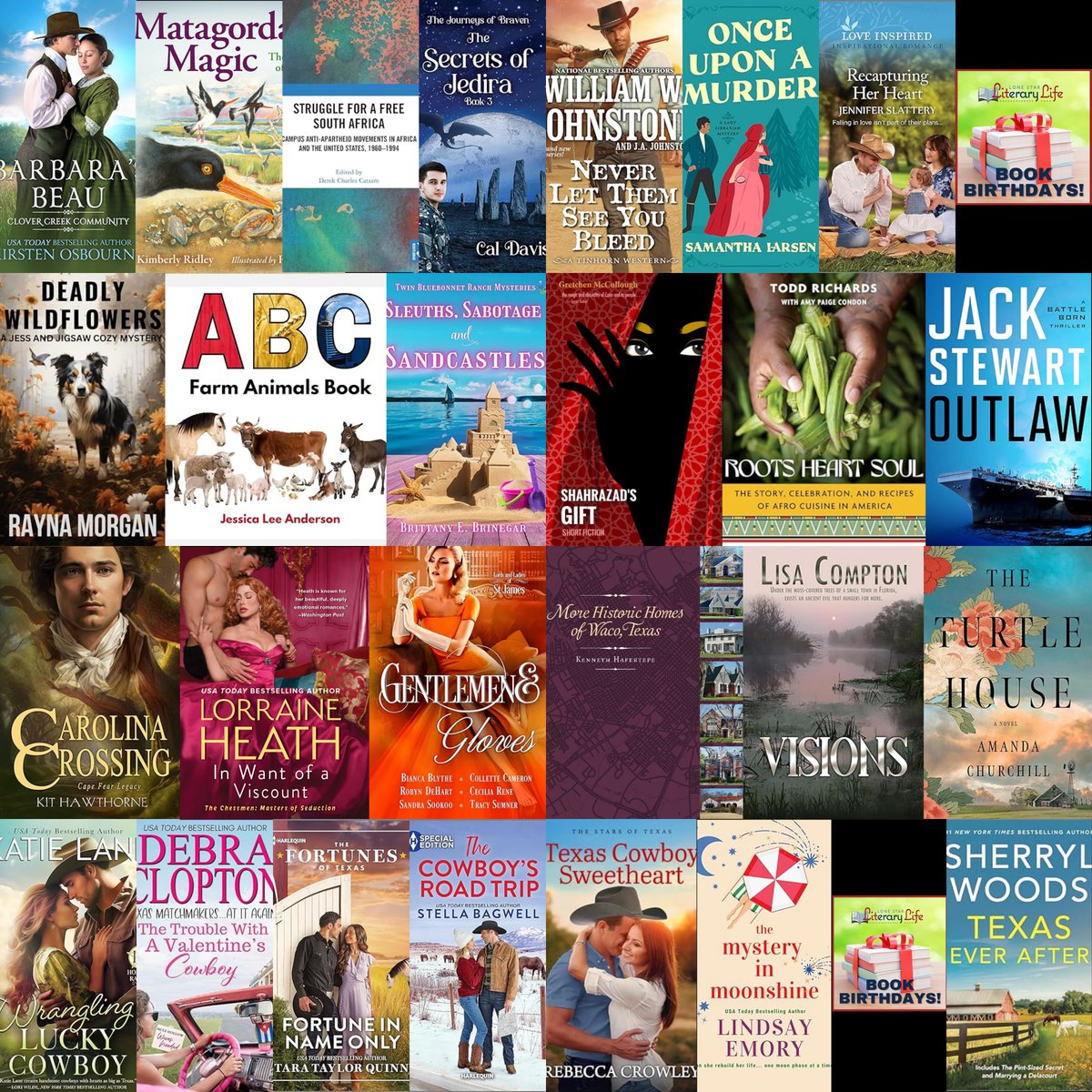 Lone Star Literary (@lonestarlit) on Twitter photo #LoneStarLit celebrates February with the latest Texas-connected #newreleases! These and more in February #TexasBooksPreview
lonestarliterary.com/content/februa…
<a href="/HastingSamantha/">Samantha Hastings 🖤☕️🎩</a>/<a href="/crookedlanebks/">Crooked Lane Books</a>; <a href="/JackStewartBook/">Jack Stewart</a>/<a href="/SvrnRvrPublish/">Severn River Publishing</a>;
<a href="/agchurchill/">Amanda Churchill</a>/<a href="/harperbooks/">Harper Books</a>; <a href="/Lorraine_Heath/">Lorraine Heath</a> <a href="/LisaCompton1210/">Lisa Compton</a> #LoneStarLit celebrates February with the latest Texas-connected #newreleases! These and more in February #TexasBooksPreview
lonestarliterary.com/content/februa…
<a href="/HastingSamantha/">Samantha Hastings 🖤☕️🎩</a>/<a href="/crookedlanebks/">Crooked Lane Books</a>; <a href="/JackStewartBook/">Jack Stewart</a>/<a href="/SvrnRvrPublish/">Severn River Publishing</a>;
<a href="/agchurchill/">Amanda Churchill</a>/<a href="/harperbooks/">Harper Books</a>; <a href="/Lorraine_Heath/">Lorraine Heath</a> <a href="/LisaCompton1210/">Lisa Compton</a>