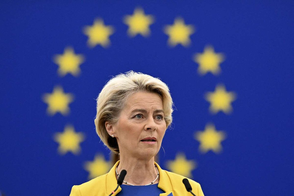 EveFroger's tweet image. Ursula von der Leyen annonce être candidate à un deuxième mandat à la tête de la Commission européenne. 

Candidate du PPE, elle sera donc soutenue par les LR. 

Voter LR = voter von der Leyen. Ne vous faites pas berner le 9 juin ! #AvecMarion
