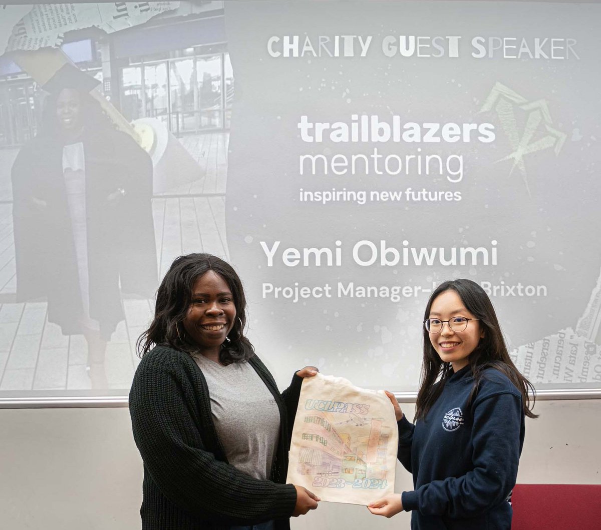 We were recently invited by UCL Public Affairs&amp;Social Service Society to give a talk about our work as we're their chosen charity this year as part of their Amazing Raise annual fundraising event. Thank you for the opportunity and for your generous donation.