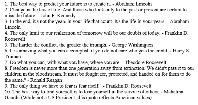 E_Scrap's tweet photo. Happy Presidents' Day! Here are the top 10 quotes from presidents. Thank you for recycling and protecting our planet. #E-Scrap Recycling#greenplanet#recycle#safetheplanet. https://t.co/x4j2RpOh7W