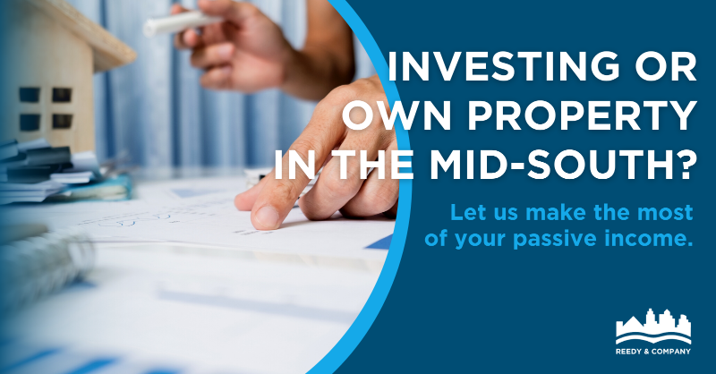 ReedyAndCompany's tweet photo. Grow your investments (no matter what state) worry-free with Reedy &amp; Company. Property Management. We've got your properties covered.